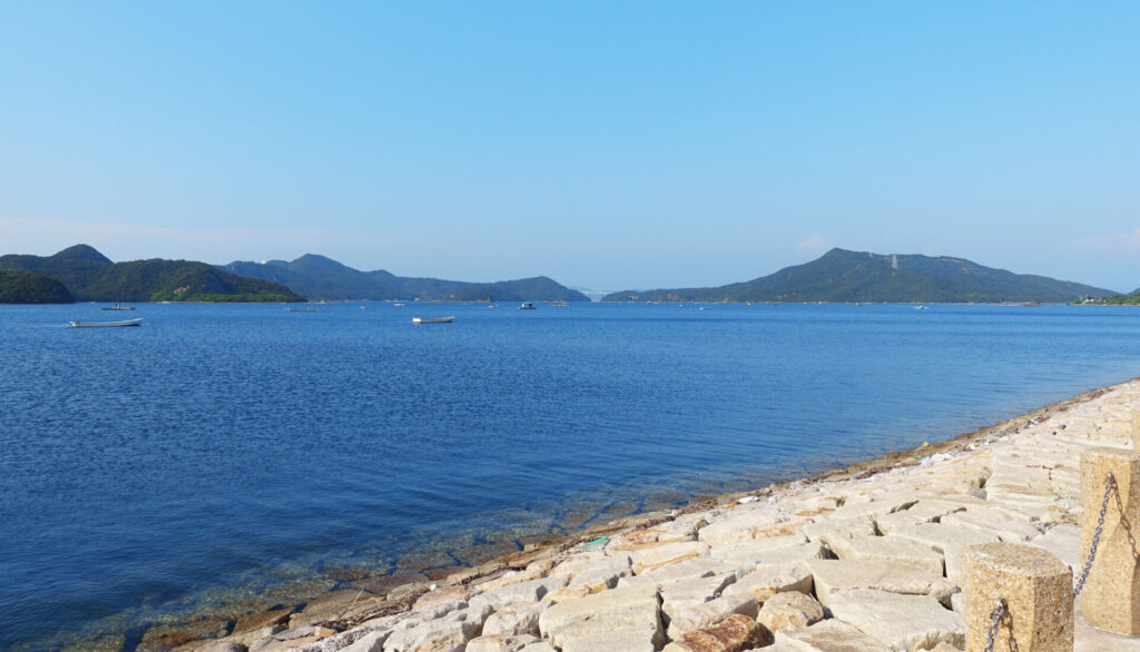 うちの海総合公園から見える海