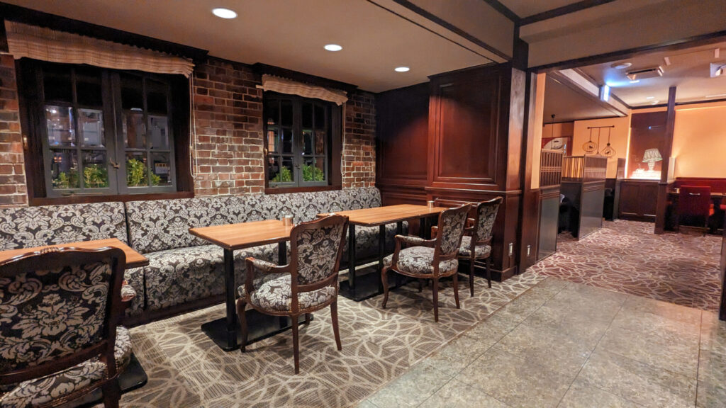 ロゼッタカフェカンパニーの店内