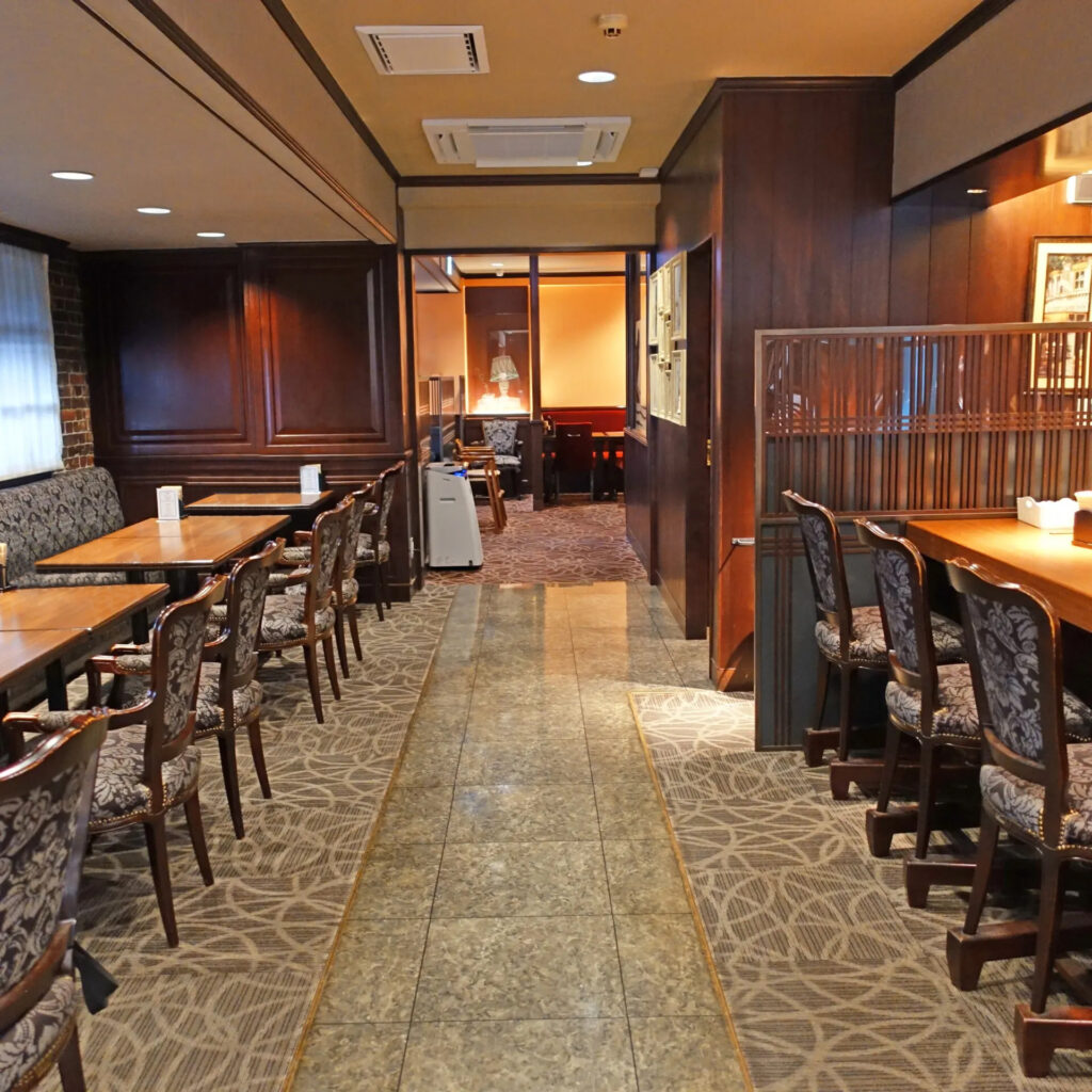 ロゼッタカフェカンパニーの店内